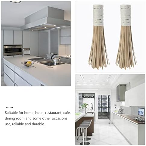 Cabilock Japanese Wok 2Pcs Cleaning Brush Set