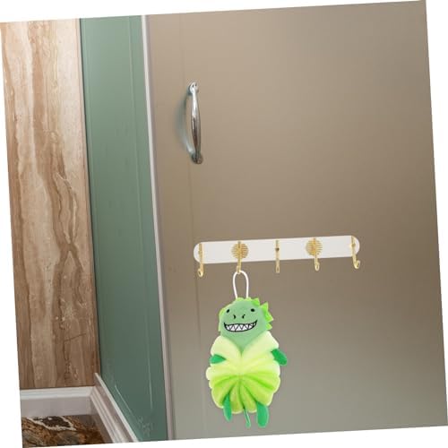 Bathroom Towel Hook No Glue Heavy Duty Mop Organizer