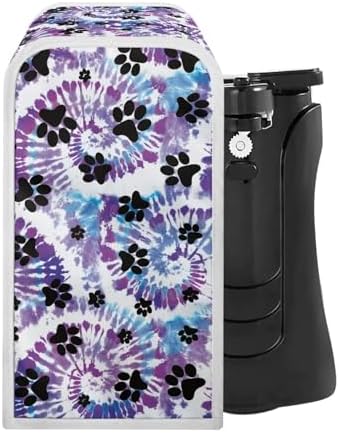 Tie-Dye Paws Stain Resistant Can Opener Cover