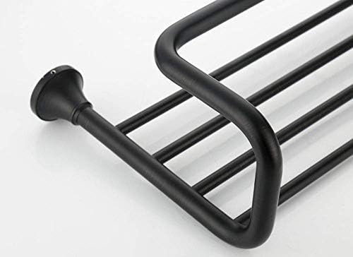 Double Black Bronze Towel Rack