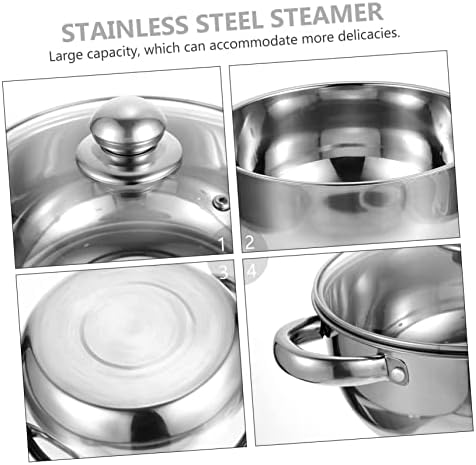 Stainless Steel Steamer Hand Steamer Double Ear