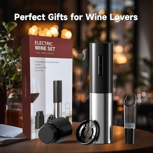 Sleek and powerful for popping corks