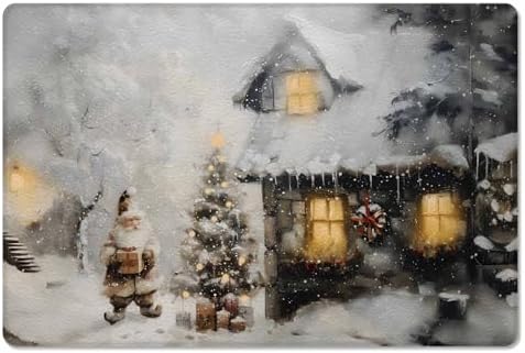 Affordable Christmas Kitchen Area Mat