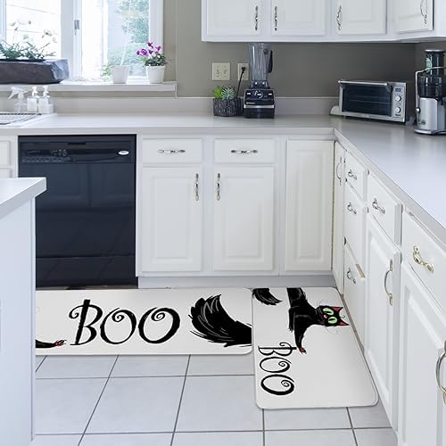 Pumpkin Halloween Standing Mat for Kitchen Bathroom