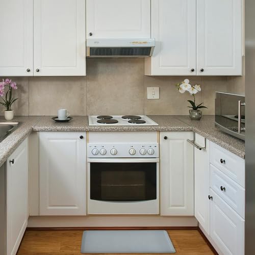 OnesCosy Anti Fatigue Kitchen Mat 173x28 Grey