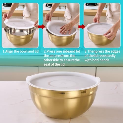 DINYWOW Nesting Mixing Bowls