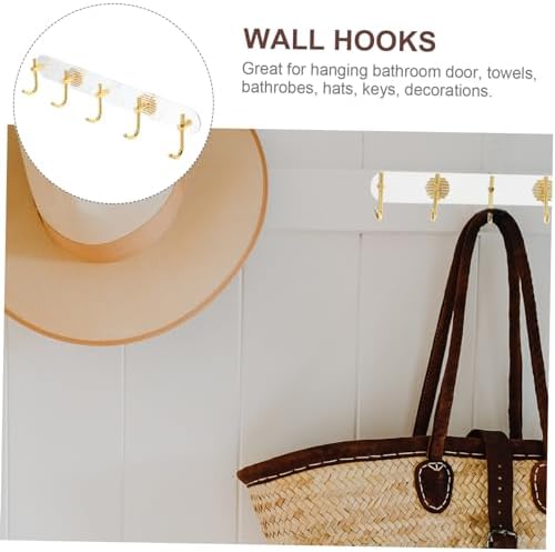 Stylish Towel Holder for Bathroom No-Tool Wall Mount by Cabilock
