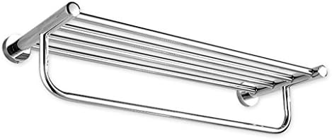 LUCEAE Stainless Steel Towel Rack with Hooks and Bars