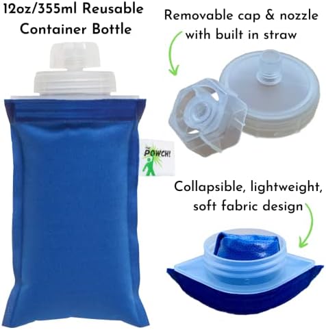 Perfect Reusable Pouch for Kids Pets 12oz