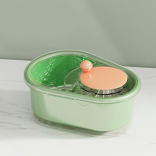 Ranley Fruit Cleaner Spinner with Brush and Bowl 1