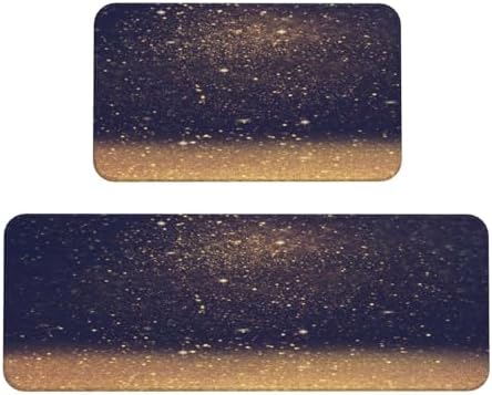 Double Kitchen Rugs Non-Slip waterproof anti-fatigue homeuse