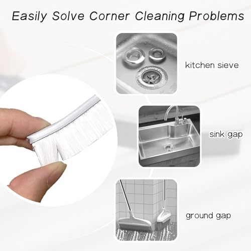 ShopHar 3-Piece Crevice Cleaning Brush Set