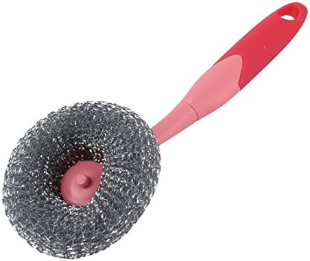 Qtqgoitem Steel Wire Cleaning Brush for Kitchen Pans