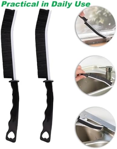 6 in 1 Crevice Bendable Cleaning Brush Kit for Kitchen Bathroom