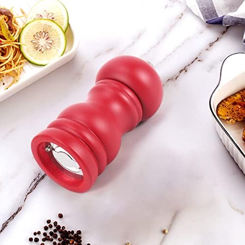 Premium Manual Salt Pepper Grinder Set with Adjustable Coarseness