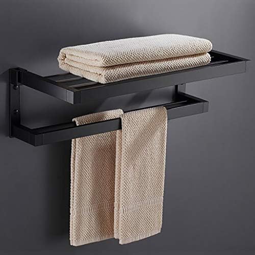 LUCEAE Foldable Aluminum Towel Rack 38cm