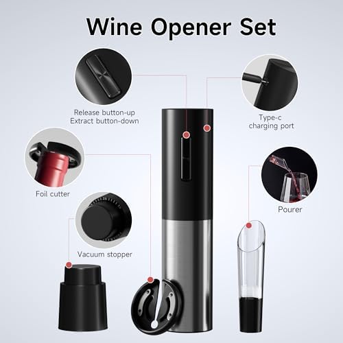 Sleek and powerful for popping corks