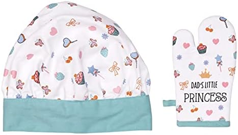 AMOUR INFINI 100 Cotton Little Princess 3-Piece Kitchen Set