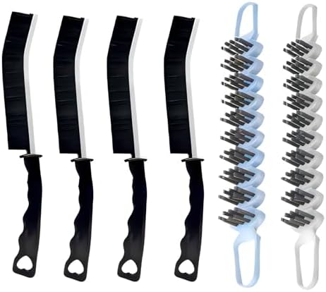 6 in 1 Crevice Bendable Cleaning Brush Kit for Kitchen Bathroom