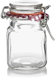 Kilner Square Clip Top Spice Jar 2 Fl Oz