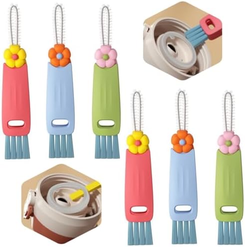 3-in-1 Cup Lid Tight Space Brush Set