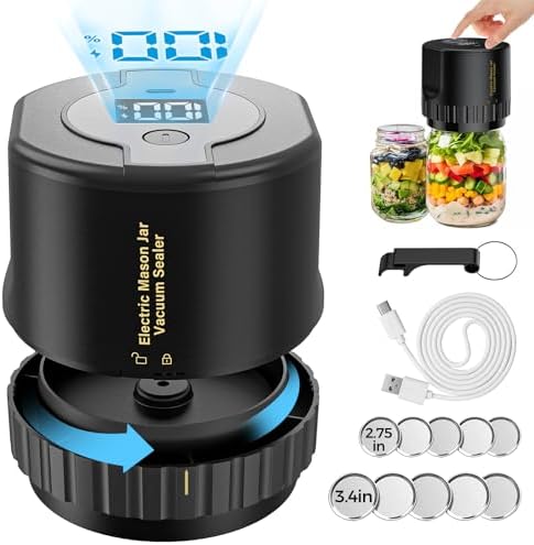 Mason Jar Vacuum Sealer