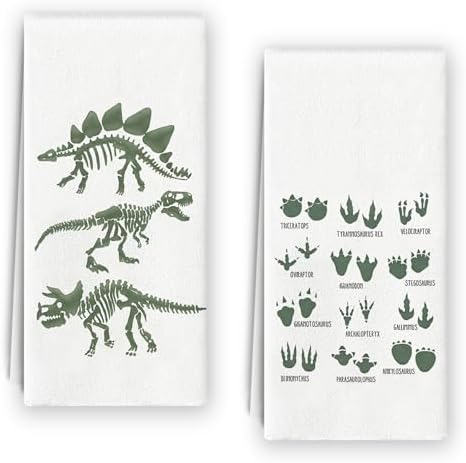 Dinosaur-Themed Hands-On Napkins Set for Kids Soft Non-Toxic