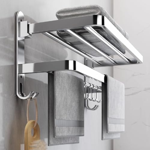 AnnBKA 304 Stainless Towel RACK 40cm Bathroom Organizer