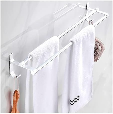 BOCbco Black Towel Rail for Bathroom - Durable Space-Saving