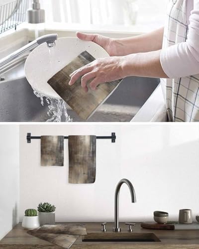 Three-Color Waffle Kitchen Towels Set