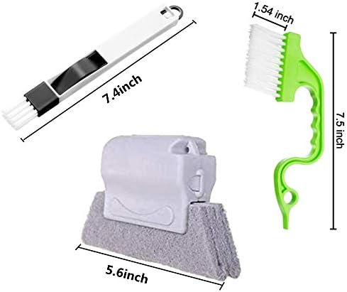 Ergonomic Multi-Purpose Window Track Cleaning Set