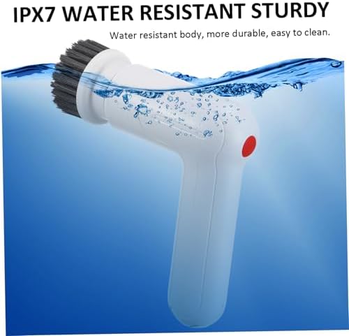 Chargeable Scrubber Kitchen Bathroom Cleaner - Replaceable Brush Heads PORTABLE Design