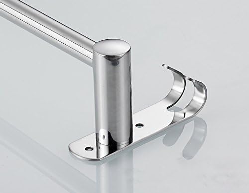 Minimalist Design Stainless Steel Double Hook Towel Rail