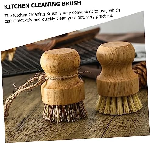 FOMIYES Multi-Use Kitchen Cleaning Kit with Sisal Bristles