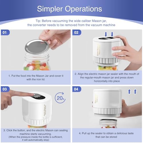 ZenTong Infi Mason Jar Vacuum Sealer Upgrade