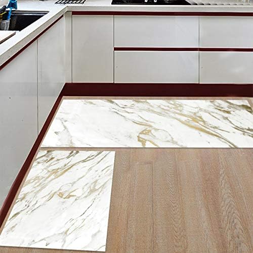 Marble 2Pc Kitchen Rugs