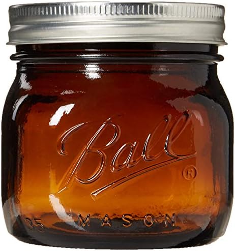 Ball Elite Canning Jars - Wide Mouth - 1-Pint Pack of 4