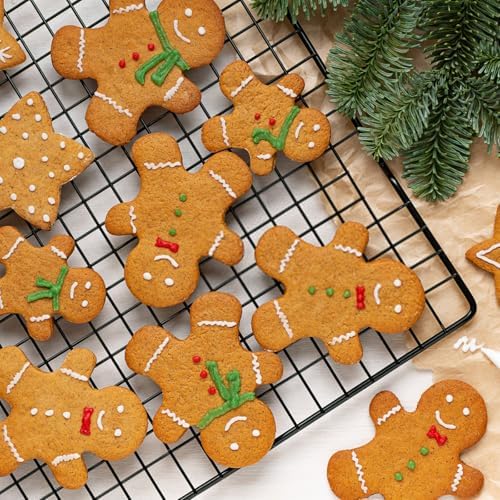 STARSIDE 4-inch Christmas Cookie Cutters 6-Piece Set