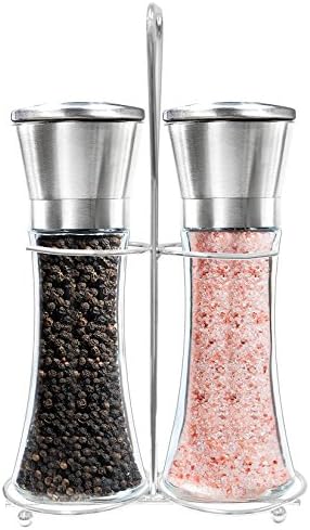 Adjustable Salt Pepper Shaker Set