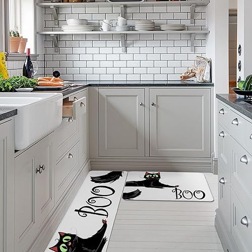 Pumpkin Halloween Standing Mat for Kitchen Bathroom