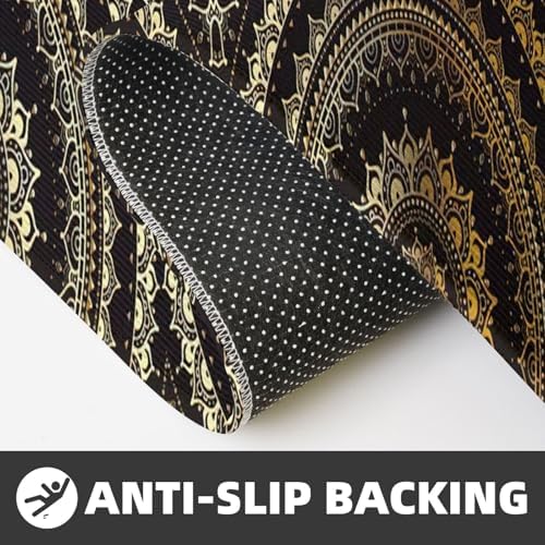 Mandala Wide Kitchen Mat Set - 2 Piece