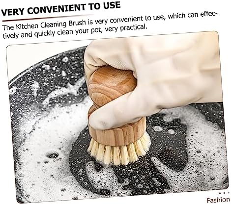 Minkissy 2-Piece Pot Brush Set
