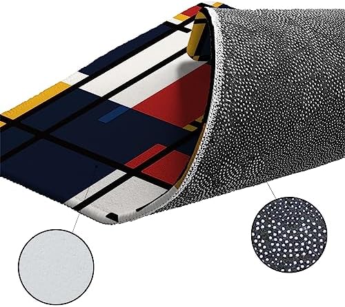 Carosoffe Geometric Rugs Set - Modern Kitchen Bathroom Standing Mats