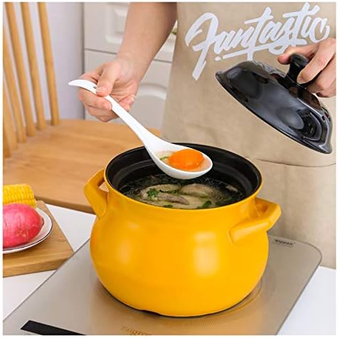 SISWIM Yellow 38L Multi-Purpose Pot with Dual Handle and Ergonomic Design
