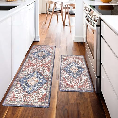 Ileading Multi-Use Anti-Fatigue Kitchen Mat Set