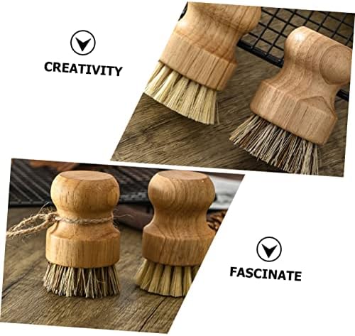 Minkissy 2-Piece Pot Brush Set