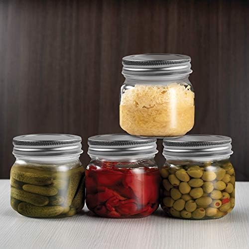 Safety-First Glass Mason Jars for Food Storage and Home Use
