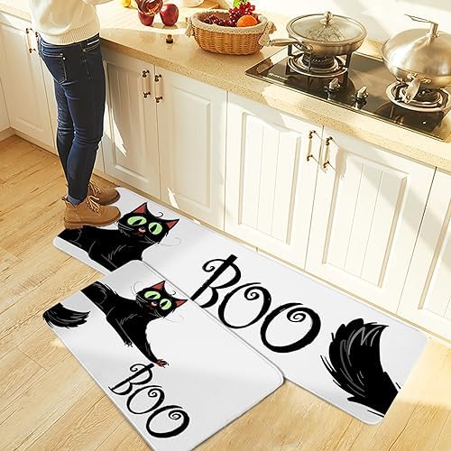 Pumpkin Halloween Standing Mat for Kitchen Bathroom