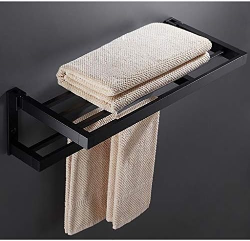LUCEAE Foldable Aluminum Towel Rack 38cm