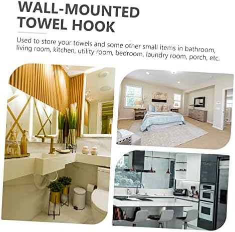 Elegant 4-Piece Wall-Mounted Towels Starters